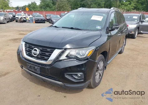 2017 Nissan Pathfinder Sv from USA, damaged, VIN 5N1DR2MM7HC647209